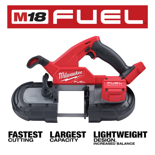 Milwaukee 282920 M18 FUEL Compact LithiumIon 314 in. Cordless Band Saw (Tool Only) CPO