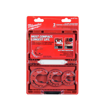 Milwaukee 48-22-4263 3-Piece Close Quarters Tubing Cutter Set Milwaukee 48-22-4263 3-Piece Close Quarters Tubing Cutter Set