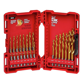 Milwaukee 48-89-4631 23-Piece Titanium SHOCKWAVE Bit Set Milwaukee 48-89-4631 23-Piece Titanium SHOCKWAVE Bit Set