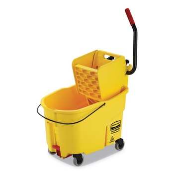 MOP BUCKETS | Rubbermaid Yellow Commercial Mop Bucket - 44 Qt