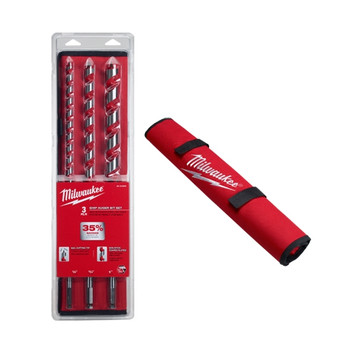 Milwaukee 48-13-3000 3 Pc Ship Auger Bit Set Milwaukee 48-13-3000 3 Pc Ship Auger Bit Set