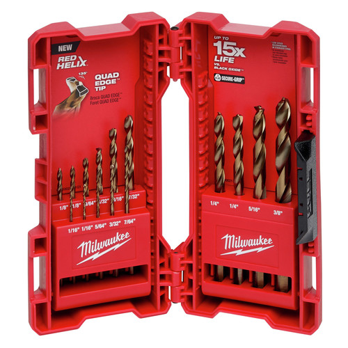 Milwaukee 48-89-2331 Cobalt Drill Bit Set 15 Piece for sale online