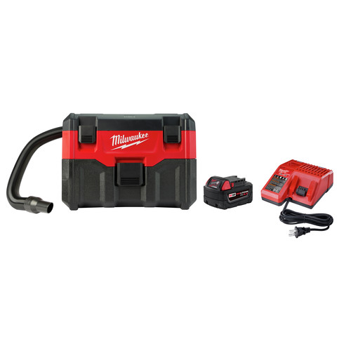 Milwaukee 088020P M18 WetDry Vacuum with Free 5.0 Starter Kit
