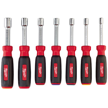 Milwaukee 48-22-2517 7-Piece Magnetic HollowCore Metric Nut Driver Set Milwaukee 48-22-2517 7-Piece Magnetic HollowCore Metric Nut Driver Set