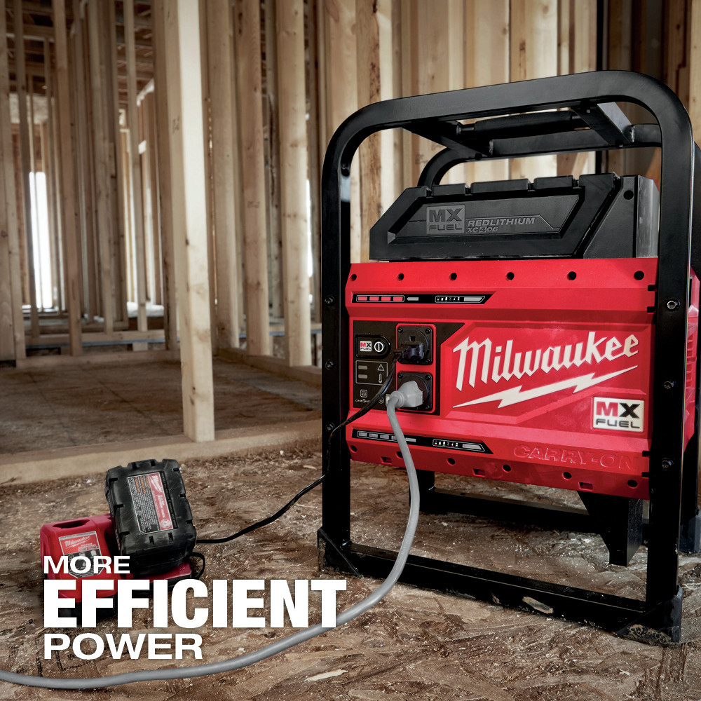 Milwaukee MXF0022XC MX FUEL CARRYON 3600W1800W LithiumIon Cordless
