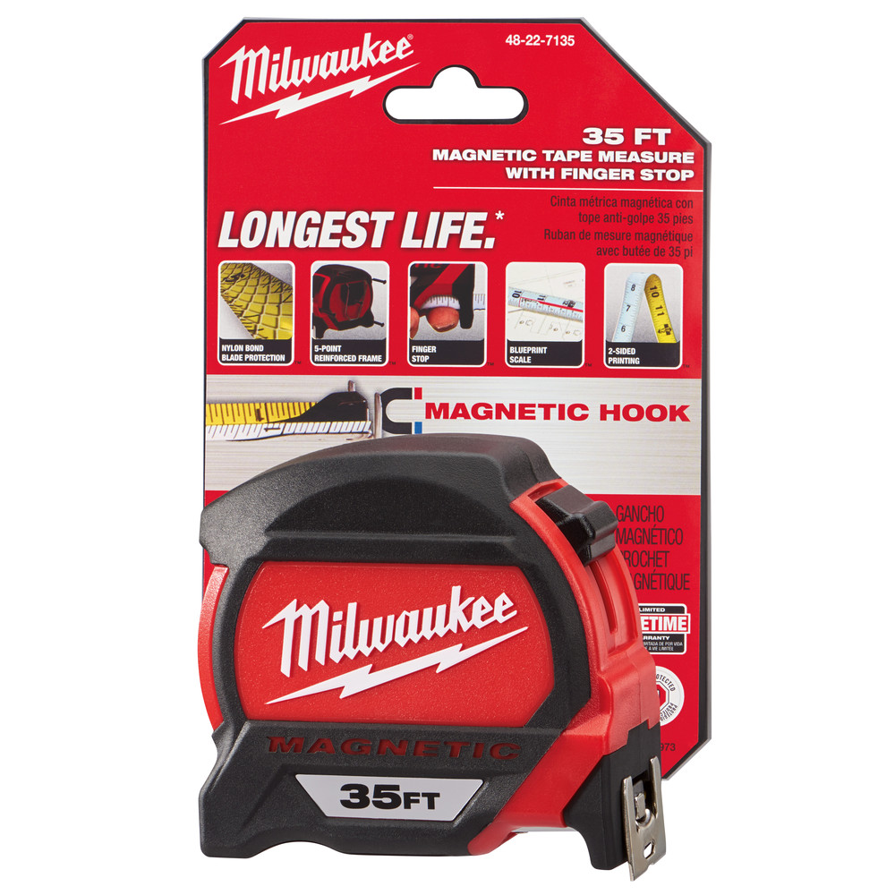 Milwaukee 48227135 35 ft. Tape Measure CPO Milwaukee