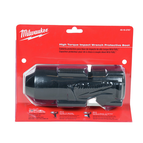 Milwaukee 49 16 2767 M18 Fuel 1 2 In High Torque Impact Wrench Tool Boot For 2767 2863 Cpo Milwaukee Milwaukee 49 16 2767 M18 Fuel 1 2 In High Torque Impact Wrench Tool Boot For 2767 2863 Cpo Milwaukee