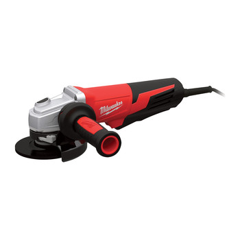 Milwaukee 6117-30 5 in. 13 Amp Paddle Switch Small Angle Grinder with Lock-On Button Milwaukee 6117-30 5 in. 13 Amp Paddle Switch Small Angle Grinder with Lock-On Button