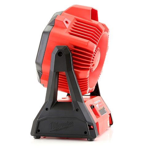Milwaukee 088620 M18 18V Portable Jobsite Fan with AC Adapter (Tool