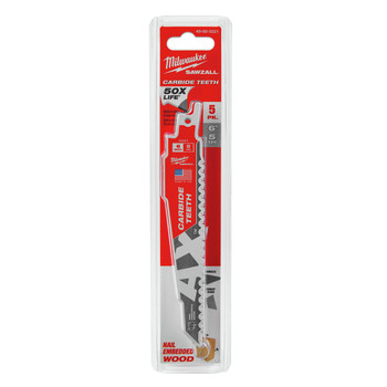 Milwaukee 48-00-5521 The AX Carbide Teeth 5t 6L 5pk Milwaukee 48-00-5521 The AX Carbide Teeth 5t 6L 5pk