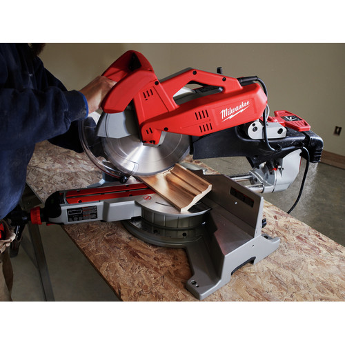 Factory Reconditioned Milwaukee 6955 80 12 In Dual Bevel Sliding Compound Miter Saw Cpo Milwaukee