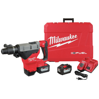 Milwaukee 2718-22HD M18 FUEL 1-3/4 in. SDS MAX Rotary Hammer with ONE KEY and (2) 12 Ah Batteries Milwaukee 2718-22HD M18 FUEL 1-3/4 in. SDS MAX Rotary Hammer with ONE KEY and (2) 12 Ah Batteries