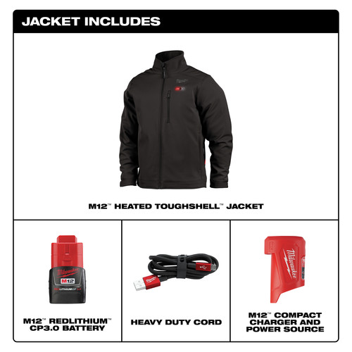 milwaukee heated jacket toughshell