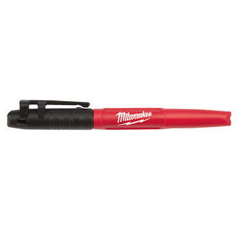 Milwaukee 48-22-3104 Inkzall Black Fine-Point Marker (4-Pack) Milwaukee 48-22-3104 Inkzall Black Fine-Point Marker (4-Pack)