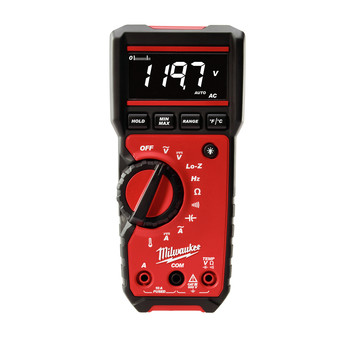 Milwaukee 2217-20 Digital Multimeter High Contrast White on Black Display Milwaukee 2217-20 Digital Multimeter High Contrast White on Black Display