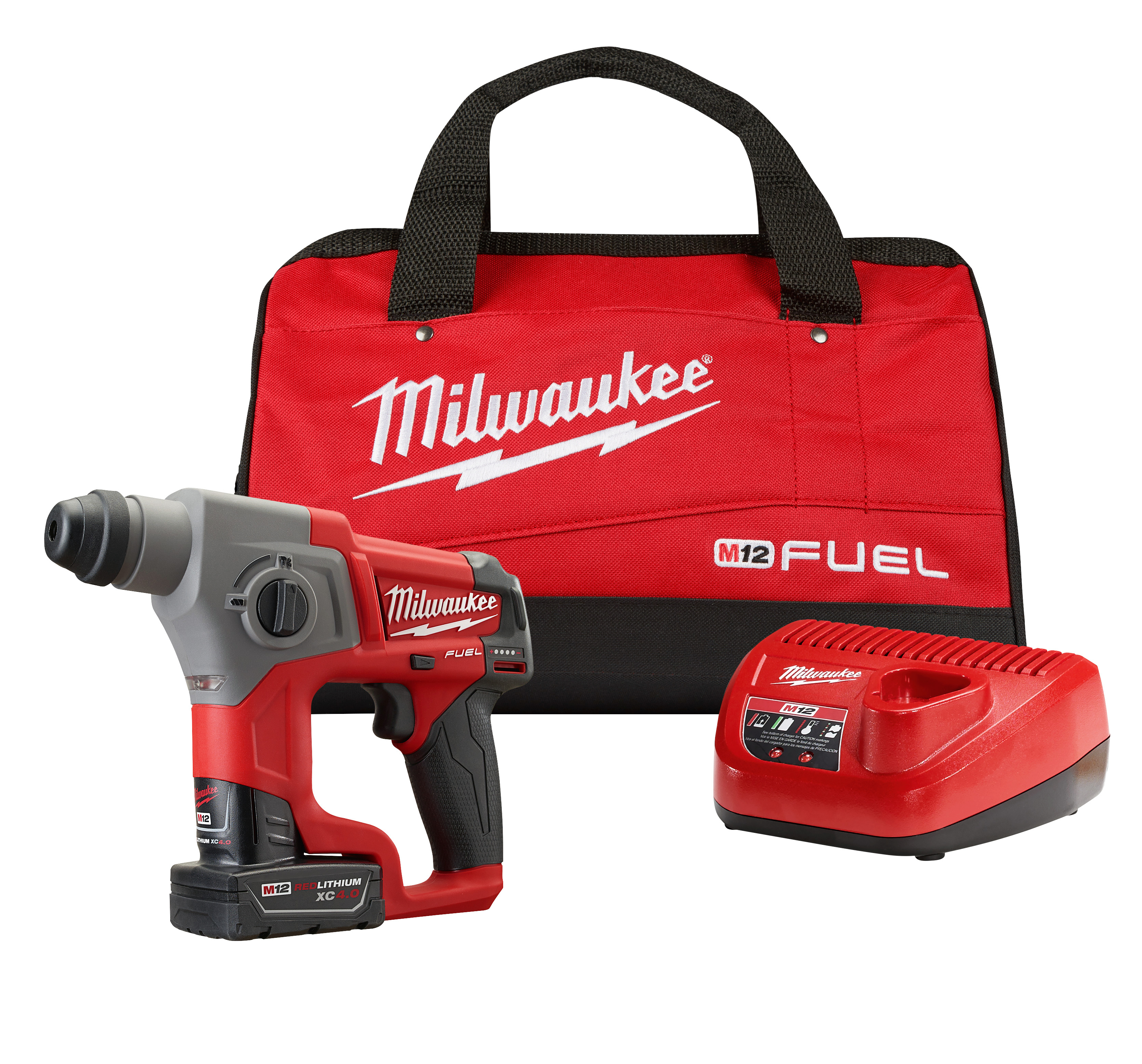 Milwaukee 2416 22xc M12 Fuel Lithium Ion 5 8 In Sds Plus Rotary
