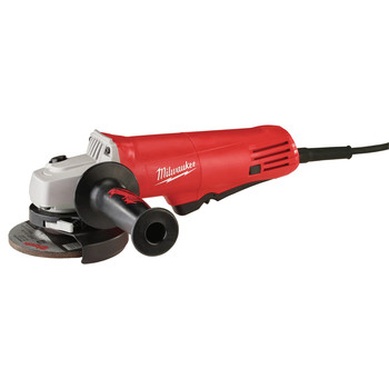 Milwaukee 6140-30 4-1/2 in. 7.5 Amp Paddle Switch Small Angle Grinder with Lock-On Button Milwaukee 6140-30 4-1/2 in. 7.5 Amp Paddle Switch Small Angle Grinder with Lock-On Button