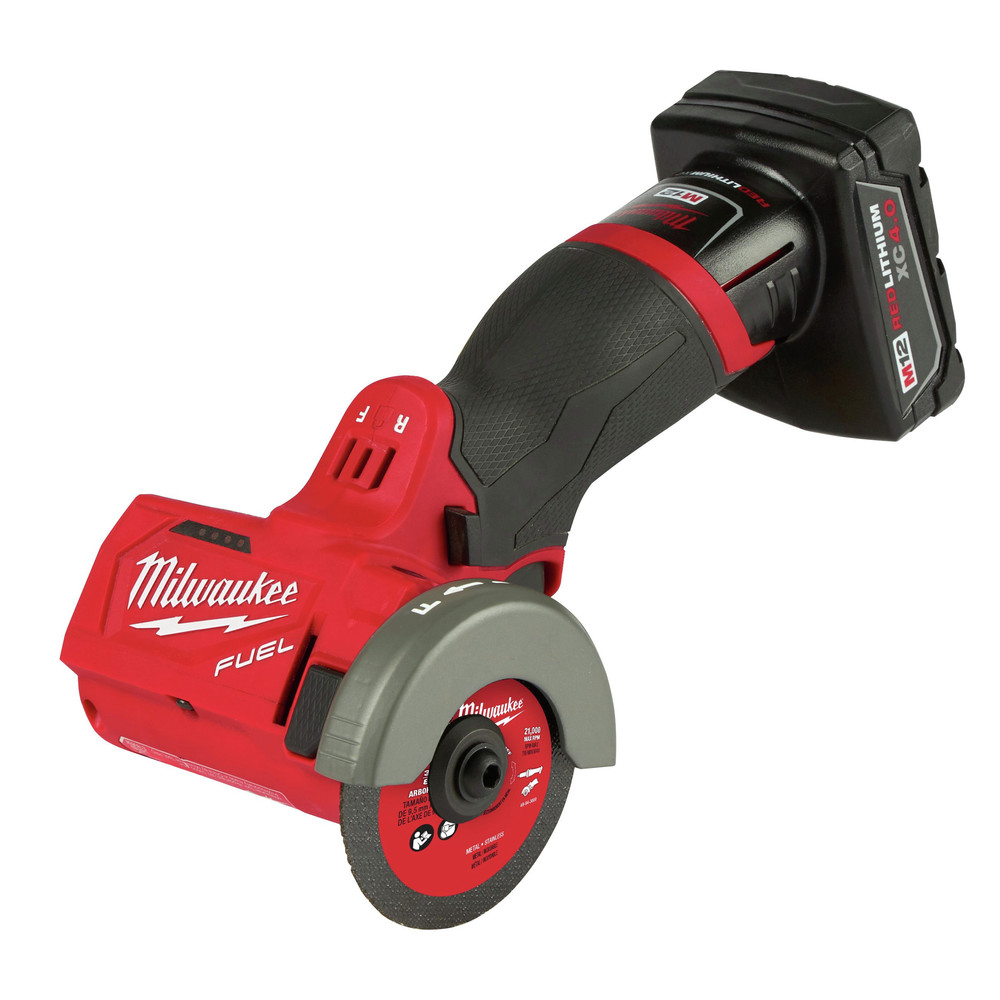 Milwaukee 252221XC M12 FUEL 3 in. Compact Cut Off Tool Kit CPO Milwaukee