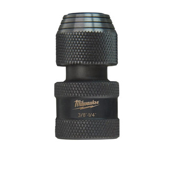 Milwaukee 48-03-4405 3/8 in. Square to 1/4 in. Shockwave Hex Adapter Milwaukee 48-03-4405 3/8 in. Square to 1/4 in. Shockwave Hex Adapter