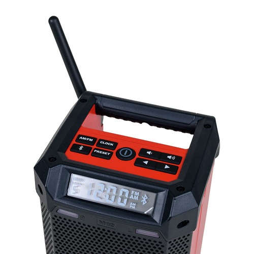 Milwaukee 2951 20 M12 Lithium Ion Cordless Jobsite Radio Bluetooth Speaker With Built In Charger Tool Only Cpo Milwaukee