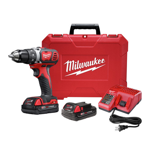 Milwaukee 2606 22ct M18 Lithium Ion 1 2 In Cordless Drill Driver Kit 1 5 Ah Cpo Milwaukee