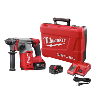 Milwaukee 2712-22 M18 FUEL Lithium-Ion 1 in. SDS Plus Rotary Hammer Kit Milwaukee 2712-22 M18 FUEL Lithium-Ion 1 in. SDS Plus Rotary Hammer Kit