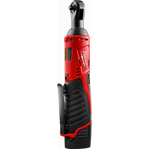 Milwaukee 2456 21 M12 12v Cordless Lithium Ion 1 4 In Ratchet Kit Cpo Milwaukee